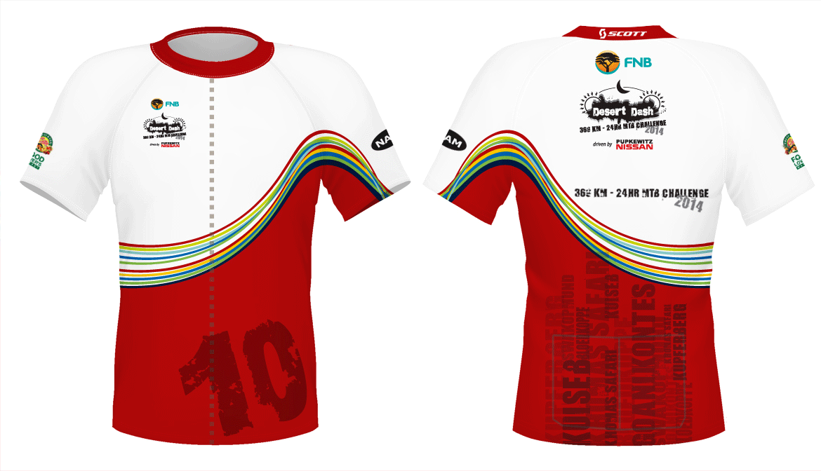 FNB Desert Dash cycle shirt