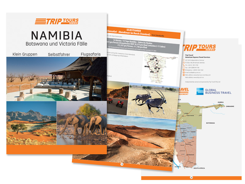 TRIP TRAVEL brochure