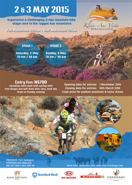 Klein-Aus-Vista MTB Challenge poster