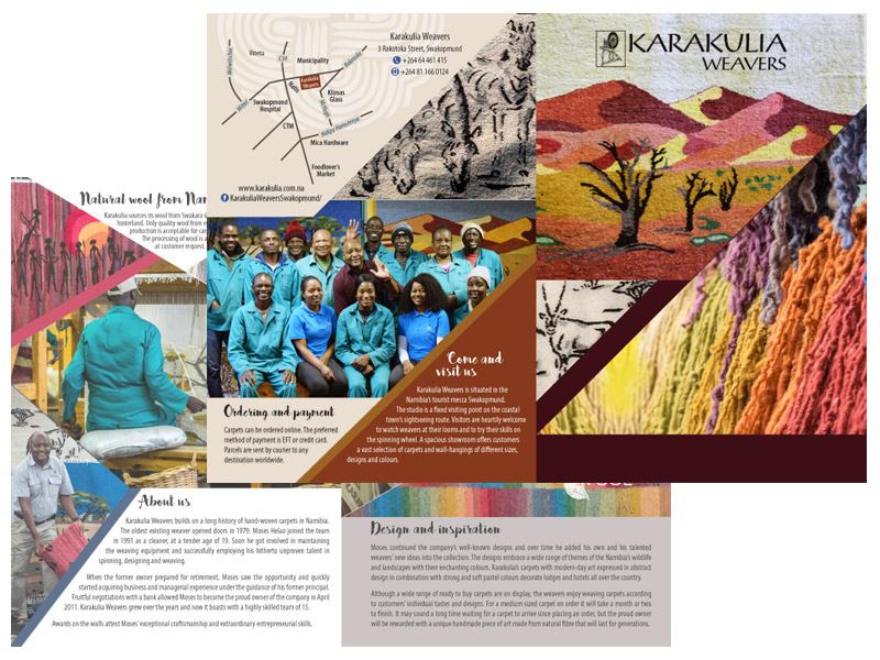 Karakulia Weavers brochure