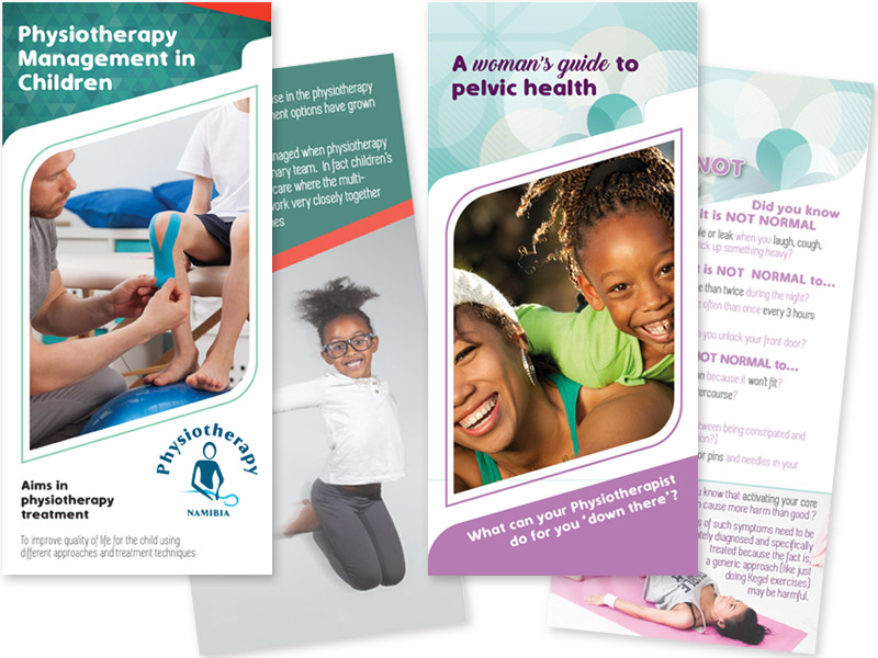 PhysioTherapy: Female and Children health brochures