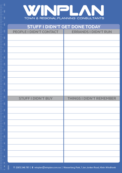 Winplan Notebook